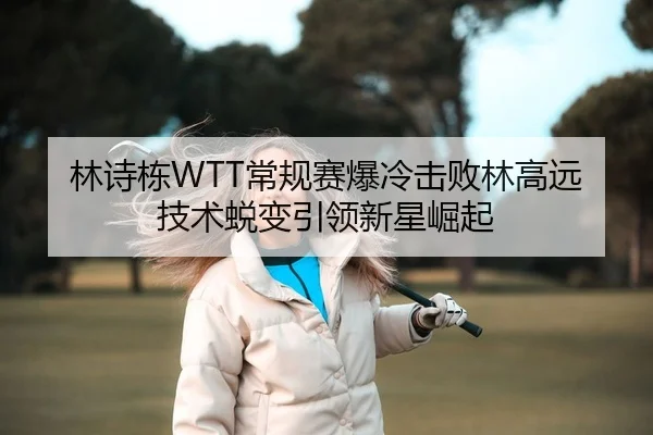 林诗栋WTT常规赛爆冷击败林高远 技术蜕变引领新星崛起